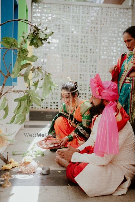 Komal & Prasad wedding moment 1